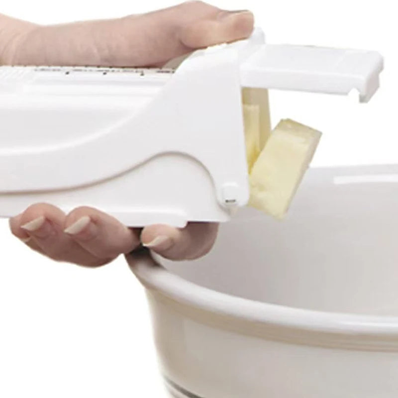 Adjustable Butter Cheese Dispenser With Stainless Steel Blade