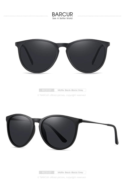 BARCUR Classic Polarized Sunglasses For Both Men Women