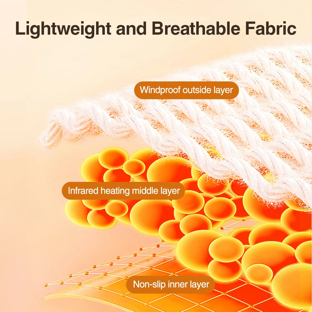 Electric Heating Knee Wrap with 5 Modes Muscle Relaxation