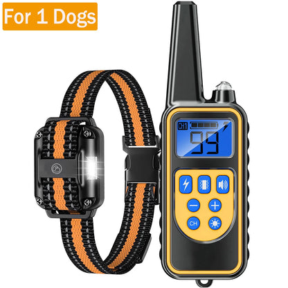Electric Dog Training Collar Waterproof Dog Bark Collar