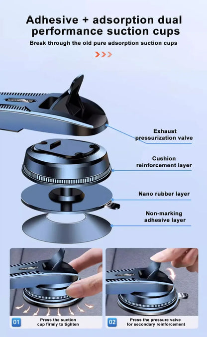 Sucker Car Phone Holder Mount Stand Suction Cup