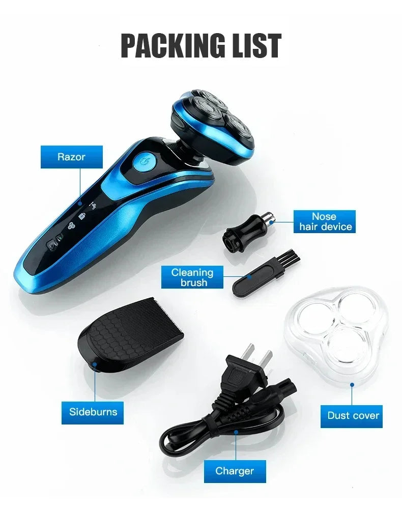 Electric Shaver Full Body Washable Shaver Men's Multifunctional