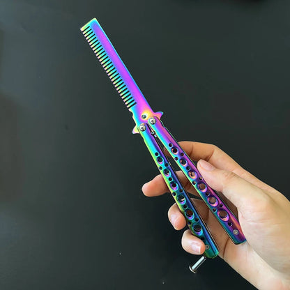 Folding Unsharpened Butterfly Training Outdoor Butterfly Knife