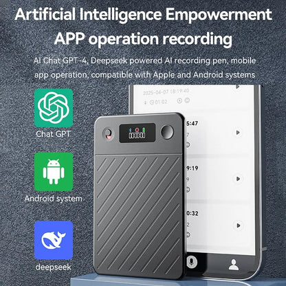 A3 ChatGPT-4 AI Voice Recorder Audio App Phone Call Record