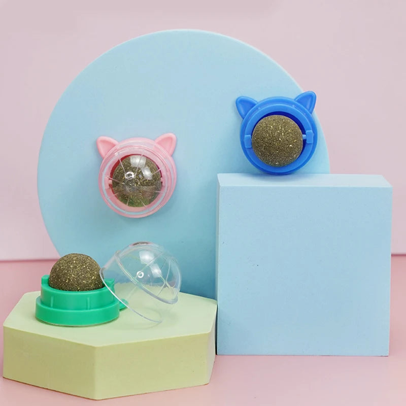 Cats Catnip Cat Toy Natural Ball Removal  Cat Grass