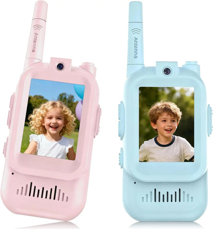 Children's Video Walkie Talkies 2 Pack Rechargeable