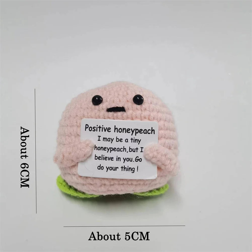 Positive Energy Potato Doll Home Decoration Mini Plush Knitting Wool