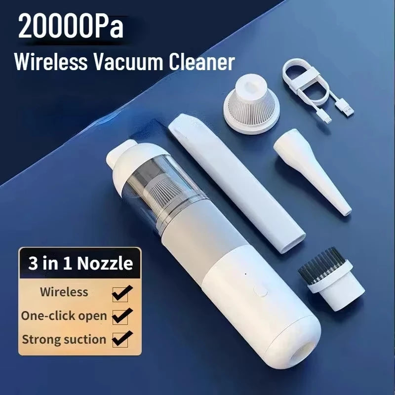 Lenovo 3In1 999800pa Dust Collector Portable Car Vacuum
