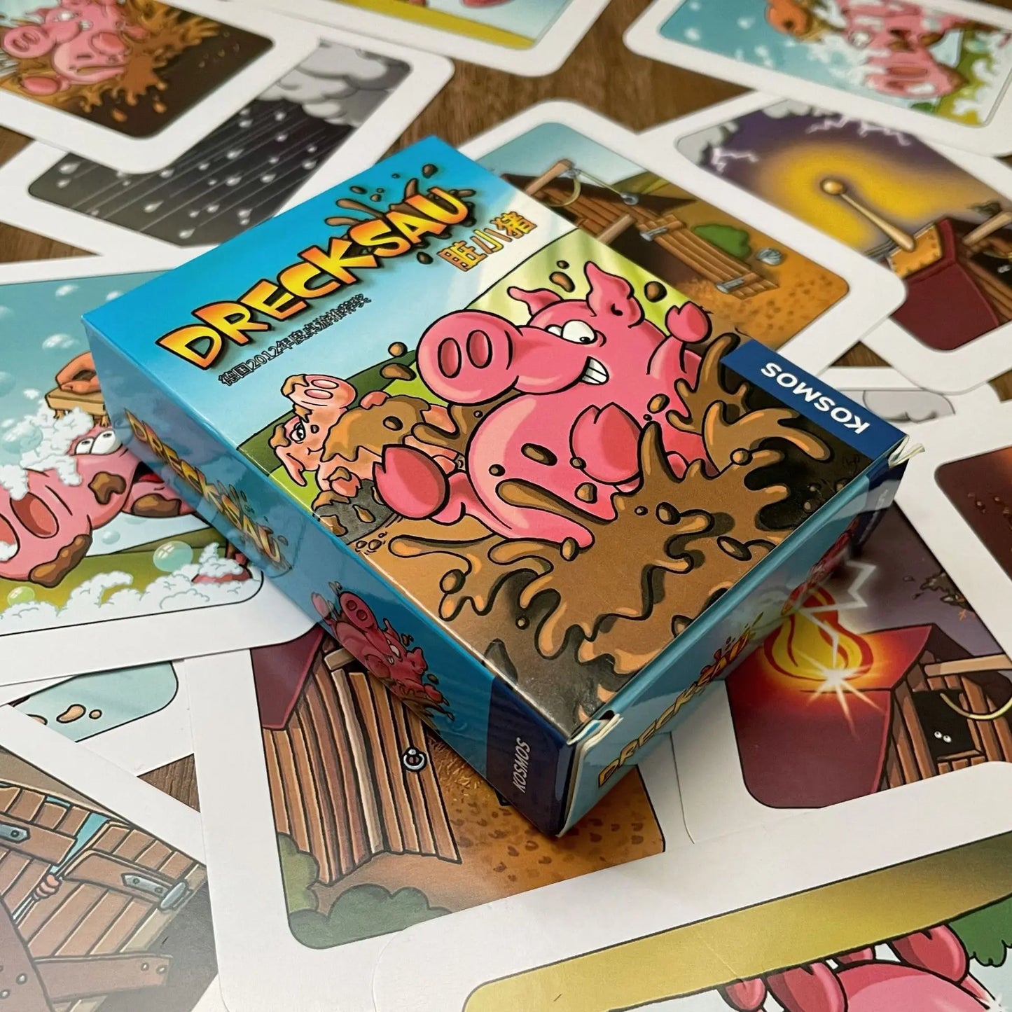 Hot board games Chicken Chiu Chiu Board Game Drecksau