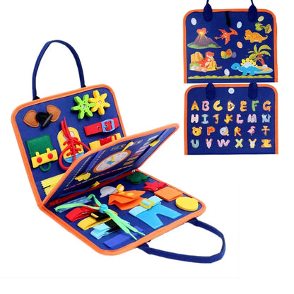 Sensory Play Board Busy Board Montessori Leaning Toys