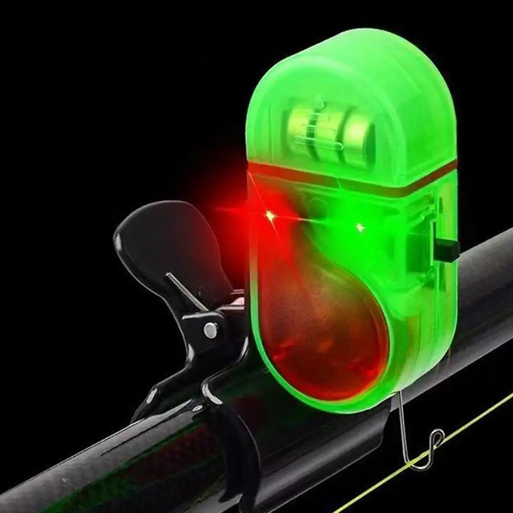 Fishing Bite Alarm with LED Light Clip On Fish