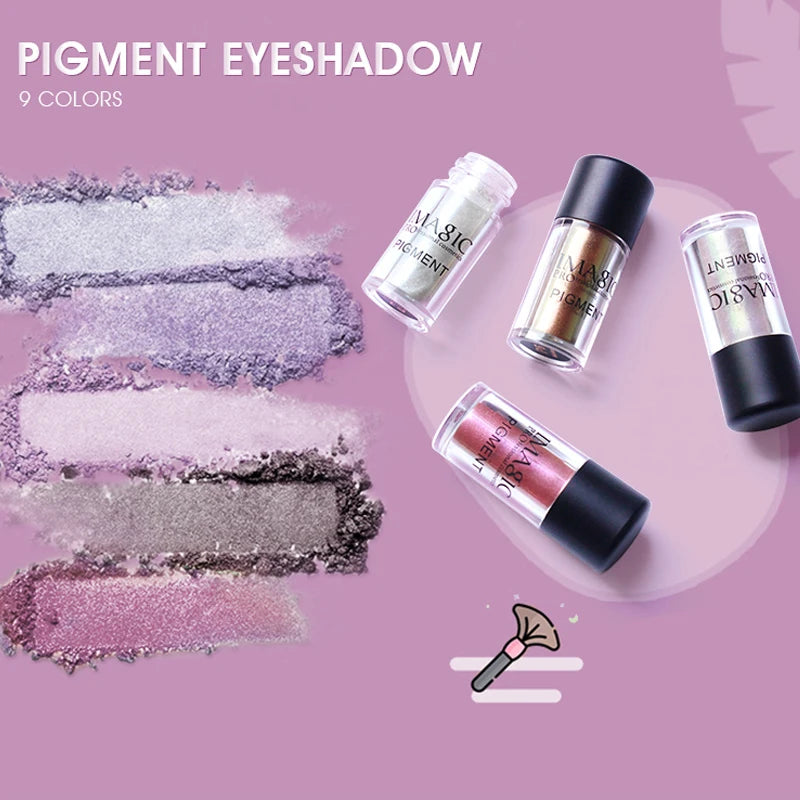 IMAGIC Glitter Eyeshadow Shimmer Shine Powder Eyes Makeup
