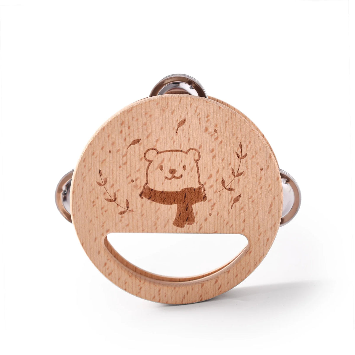 Montessori Wooden Toy Multicolor Xylophone Bell Beads