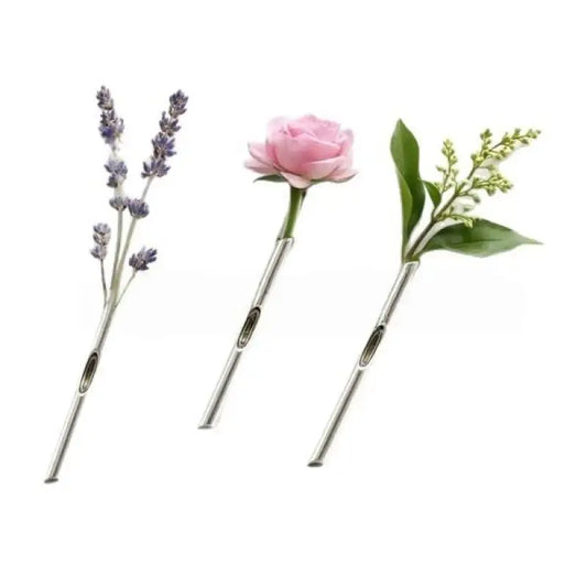 Creative Branch-Shaped Flower Insertable Brooch