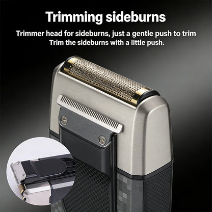 Kemei Rechargeable Cordless Shaver for Men Triple Blade