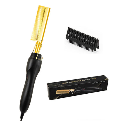 Hot Comb Straightener Electric Hair Straightener