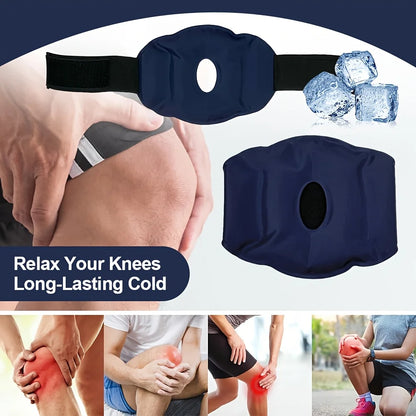 Reusable Knee Ice Pack Wrap Ice Pack for Knee Adjustable
