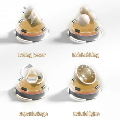 Bubble Machine Stand Automatic Bubble Maker with Night Light