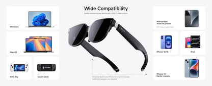 INAIR 2 PRO AI Smart AR Glasses | Reality/Virtual Switch