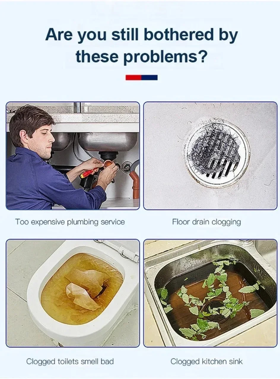 Powerful Pipe Dredging Agent Kitchen Dredge Deodorant Toilet