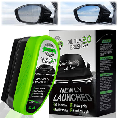 Automotive Car Oil Film Cleaning Brush Glass Oil Film