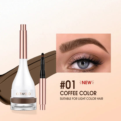 O.TWO.O Eyebrow Pomade Brow Natural Waterproof Makeup