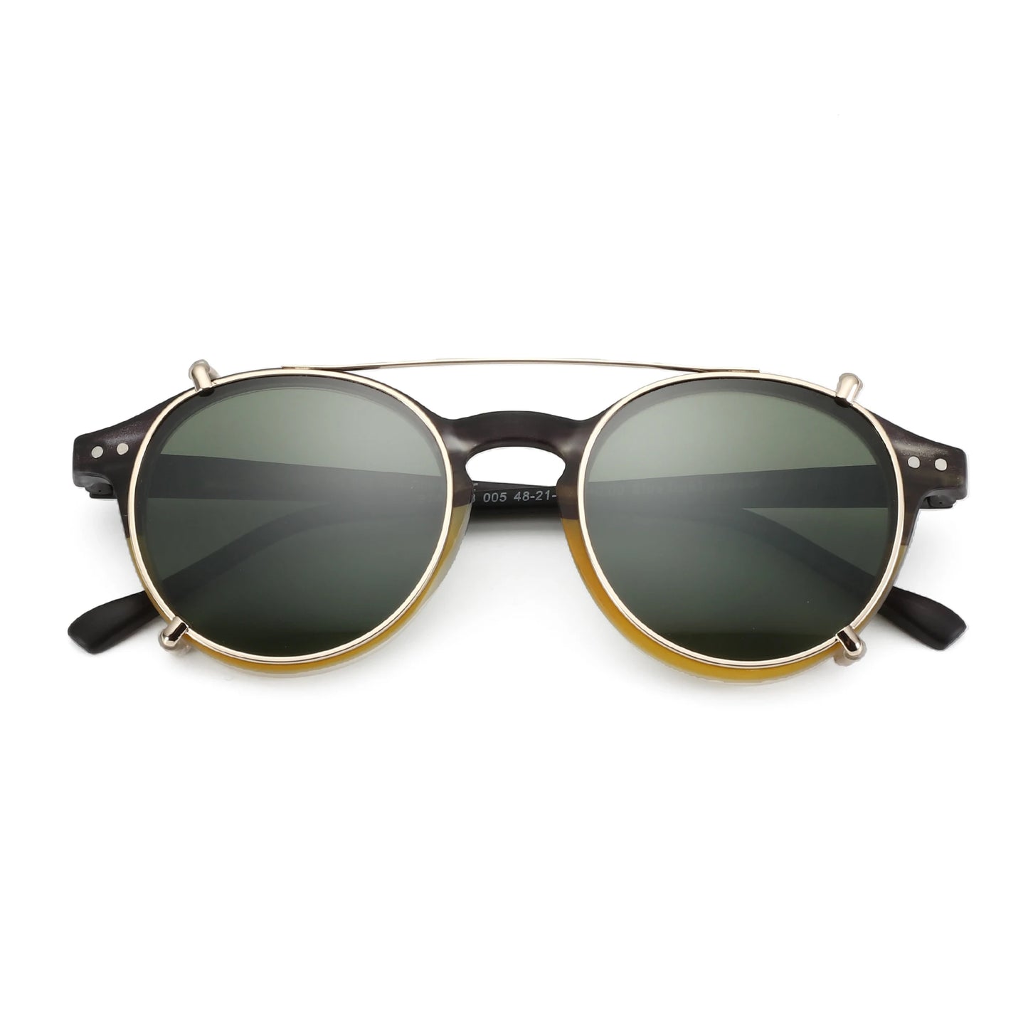 Steampunk Style Clip On Sunglasses for Men Women