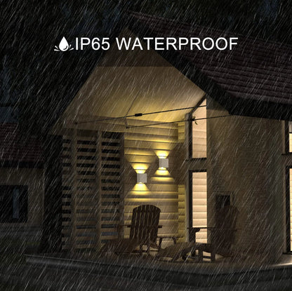 LED Wall Sconces 6W Modern Indoor Outdoor IP65 Wall Lamp