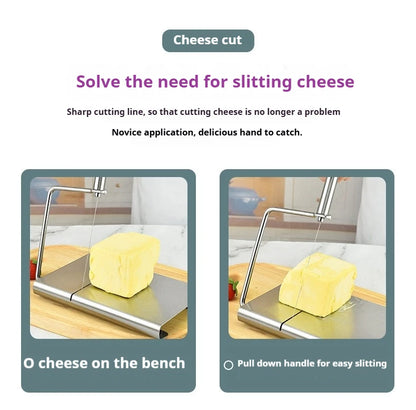 Cheese and Butter Slicers with Wire Cheese Adjustable