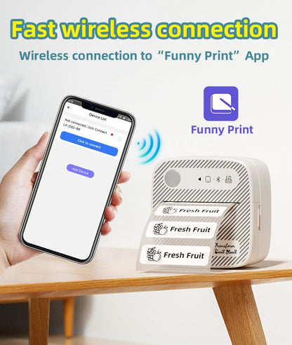 B3 Portable Mini Printers Wireless Bluetooth Inkless