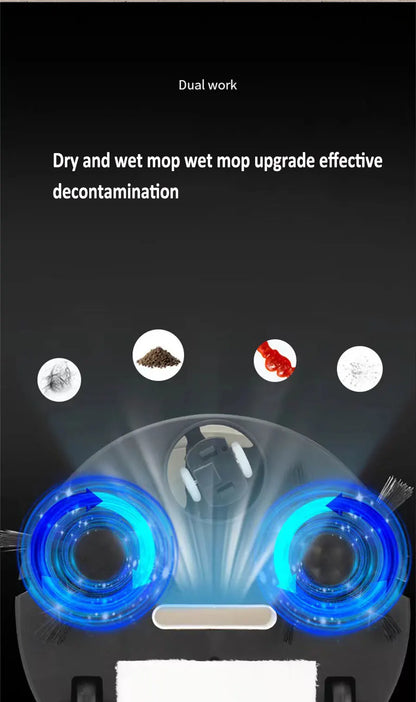 NEW USB Sweeping Robot Vacuum Cleaner Mopping 3 In 1 Smart Wireless