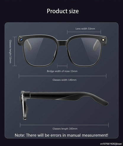 Smart Translation Glasses AI Smart Bluetooth Glasses