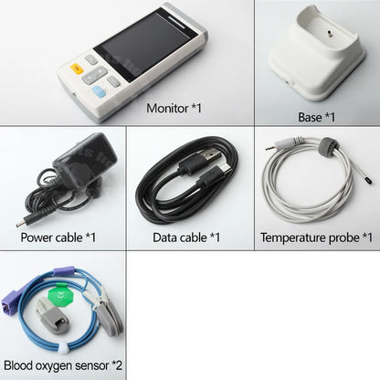Portable Monitor Multi-parameter Pulse Oximeter