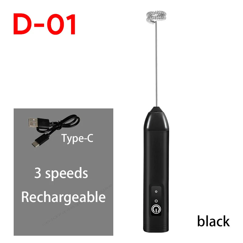 UPGRADED Electric Coffee Frother/MILK Whisk+Egg Beater