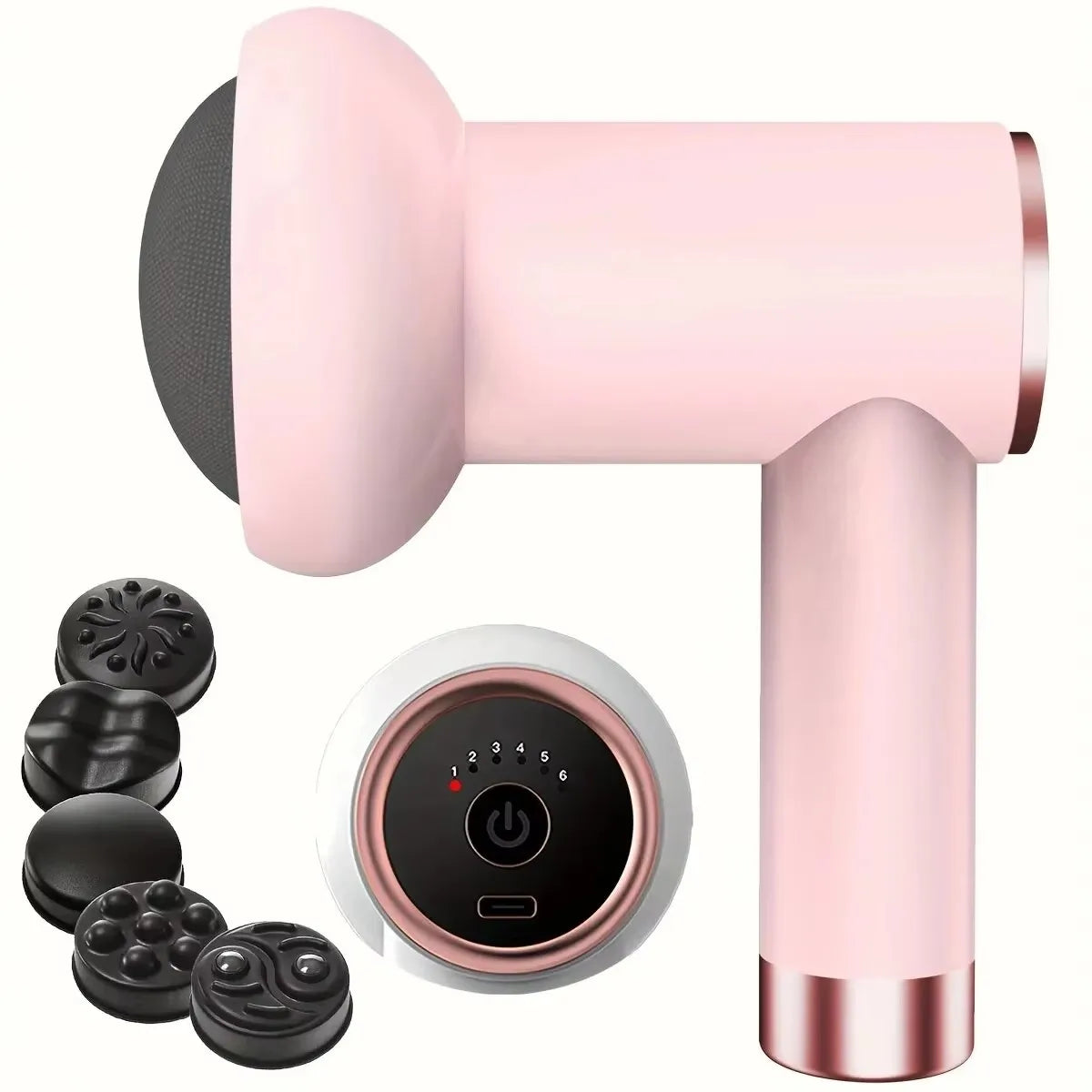 Body Massager Home Massage Stick With 5 Massage Heads