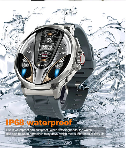 New Military GPS V69 Smart Watch Men 1.85 inch 710 mAh