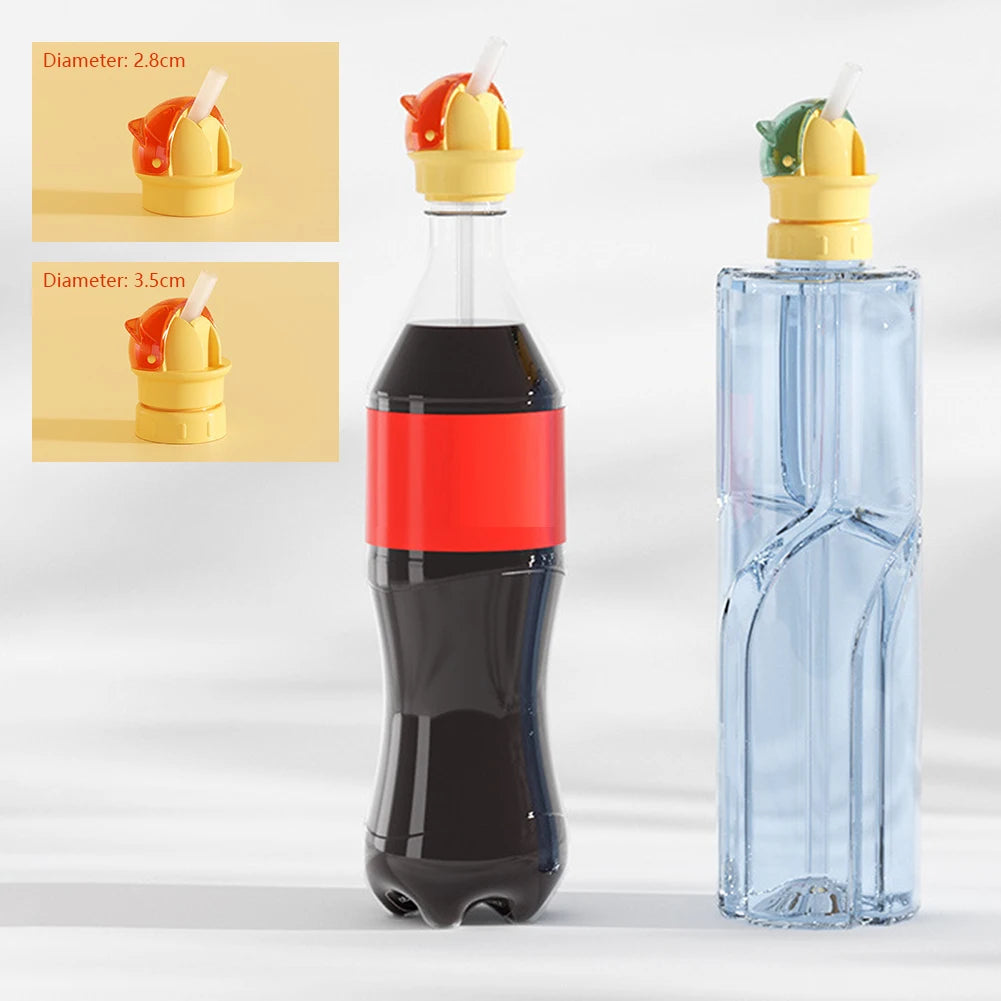 Water Bottle Cap Reusable Children Beverage Water Bottle