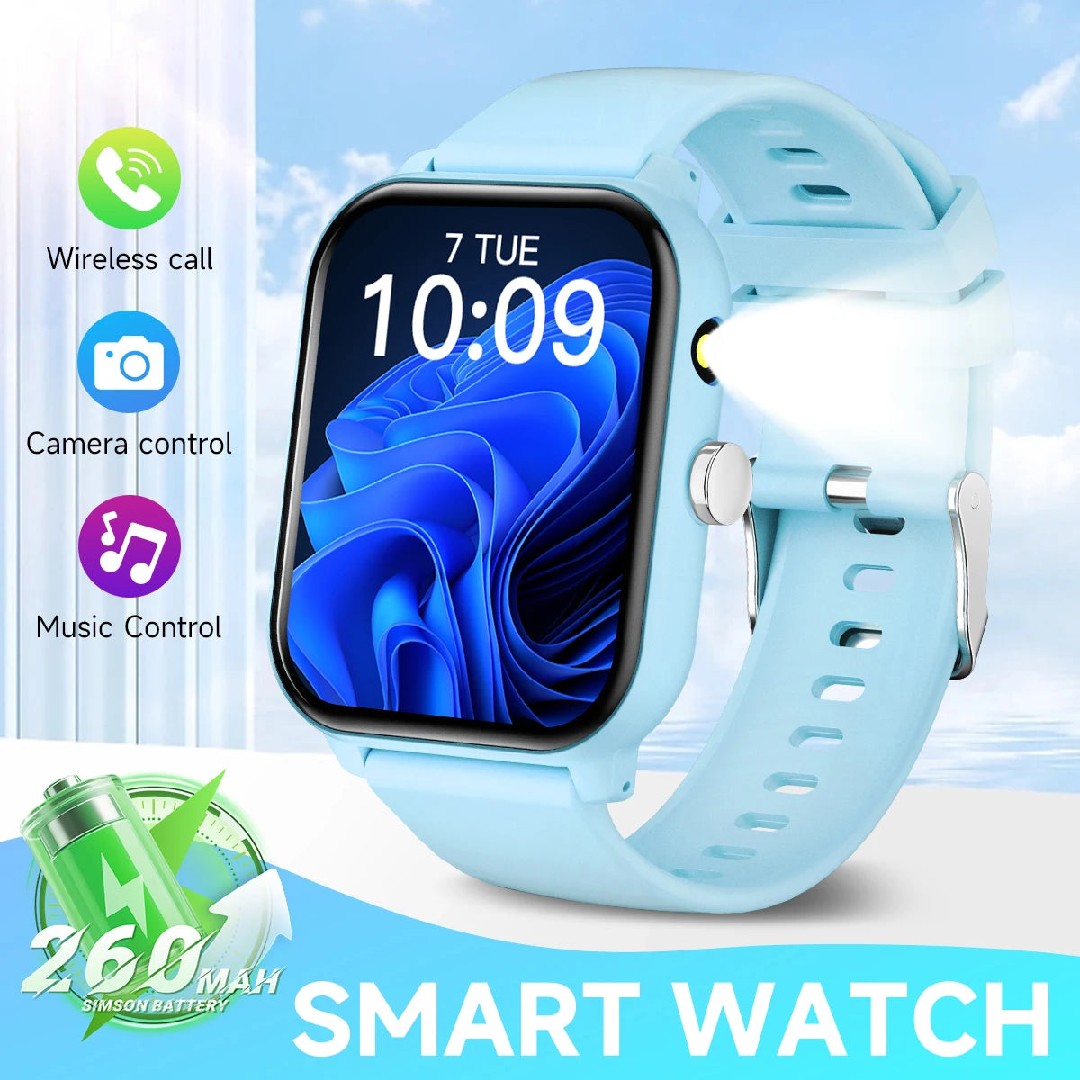 New Game Smart Watch 1.83'' Bluetooth Call Sports Mode