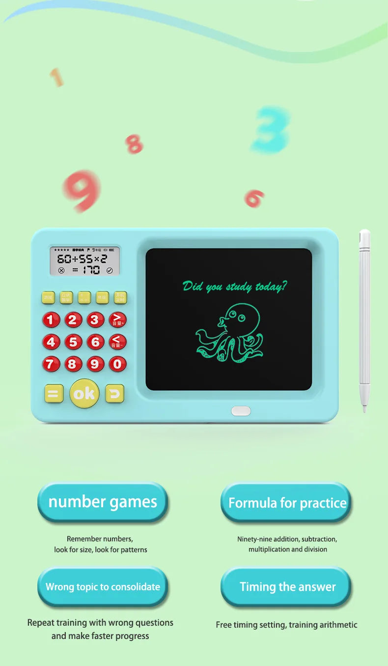 Mouth Calculator Math Training Math Exercise Machine