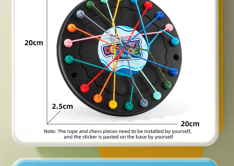 New Rope Breaking Battle Challenge Puzzle Toy Knot Toy