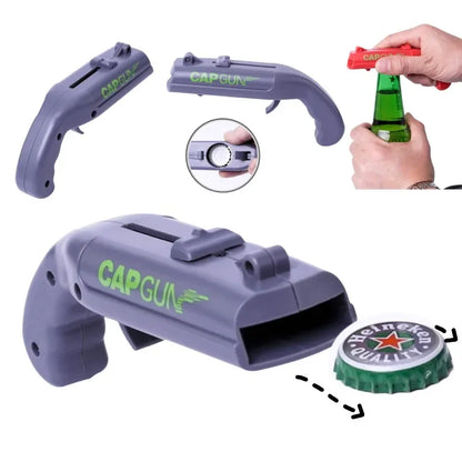 Cap Gun Beer Bottle Opener Portable Opening Gun Cap