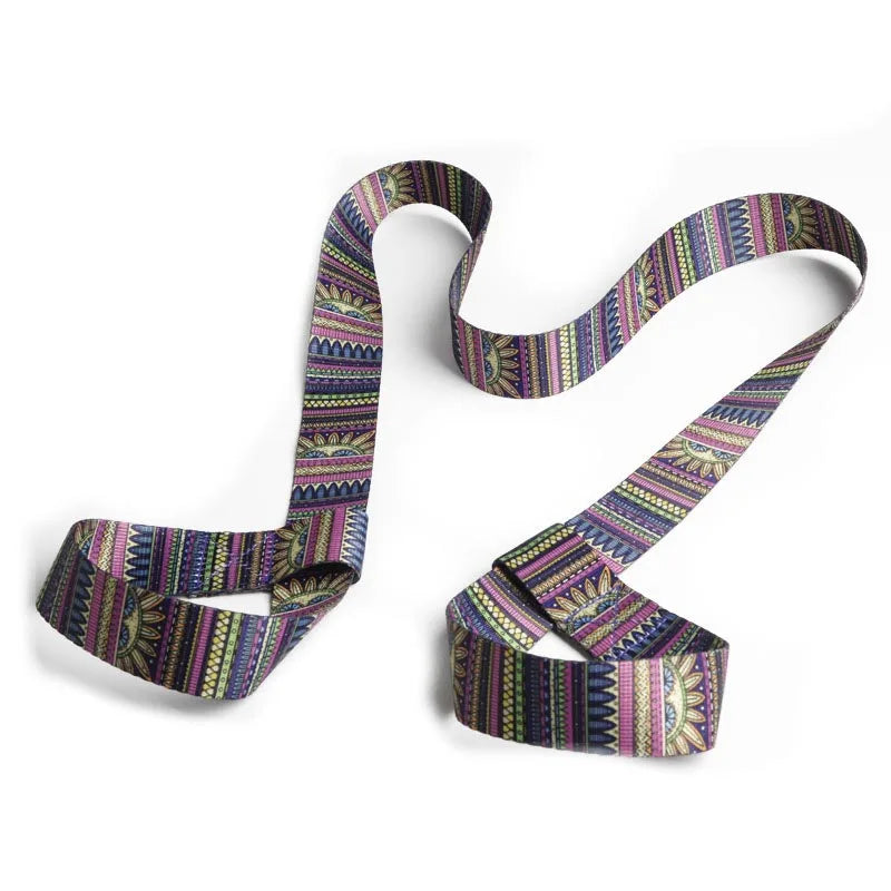 New Yoga Mat Strap for Yoga Stretching Band Elastic Bands