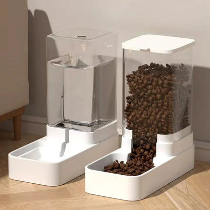 A2 Automatic Dog Feeder/Water Dispenser  Set