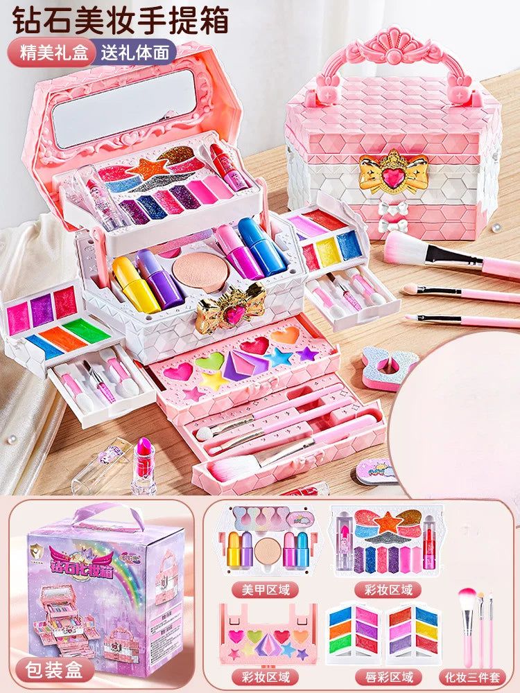 Kids Washable Makeup Girl Toys - Kids Makeup Kit