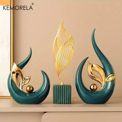 Ceramic Statue Nordic Creative Light Luxury Living Room