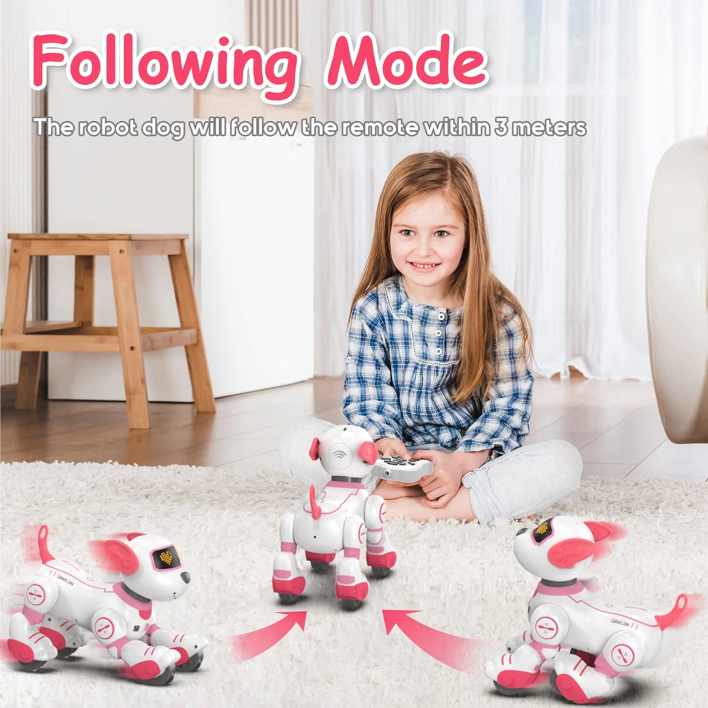 Intelligent Robot Dog Remote Control Electronic Sing Dance