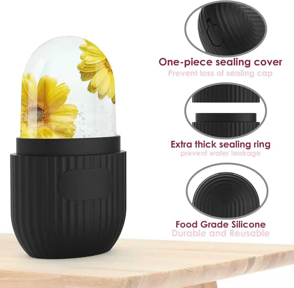 Beauty Facial Massager Apply Face Ice Tray Puffiness