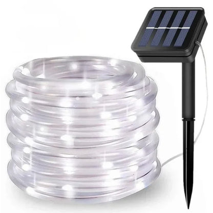 300LED Solar Rope Strip Light Outdoor Waterproof Fairy Light