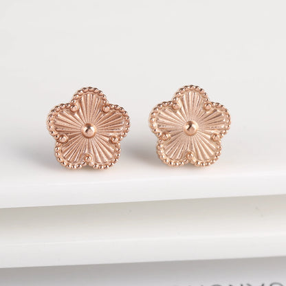 Stainless Steel Laser Five Leaf Flower Petal Adjustable Clover