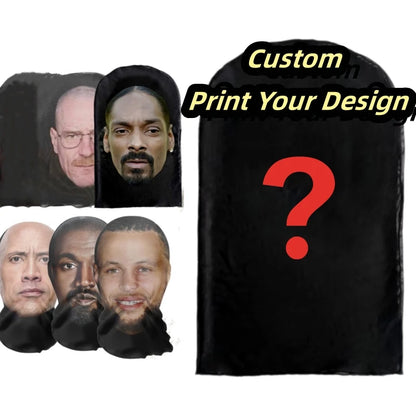 Custom Print Breathable Mesh Balaclava Mask Halloween